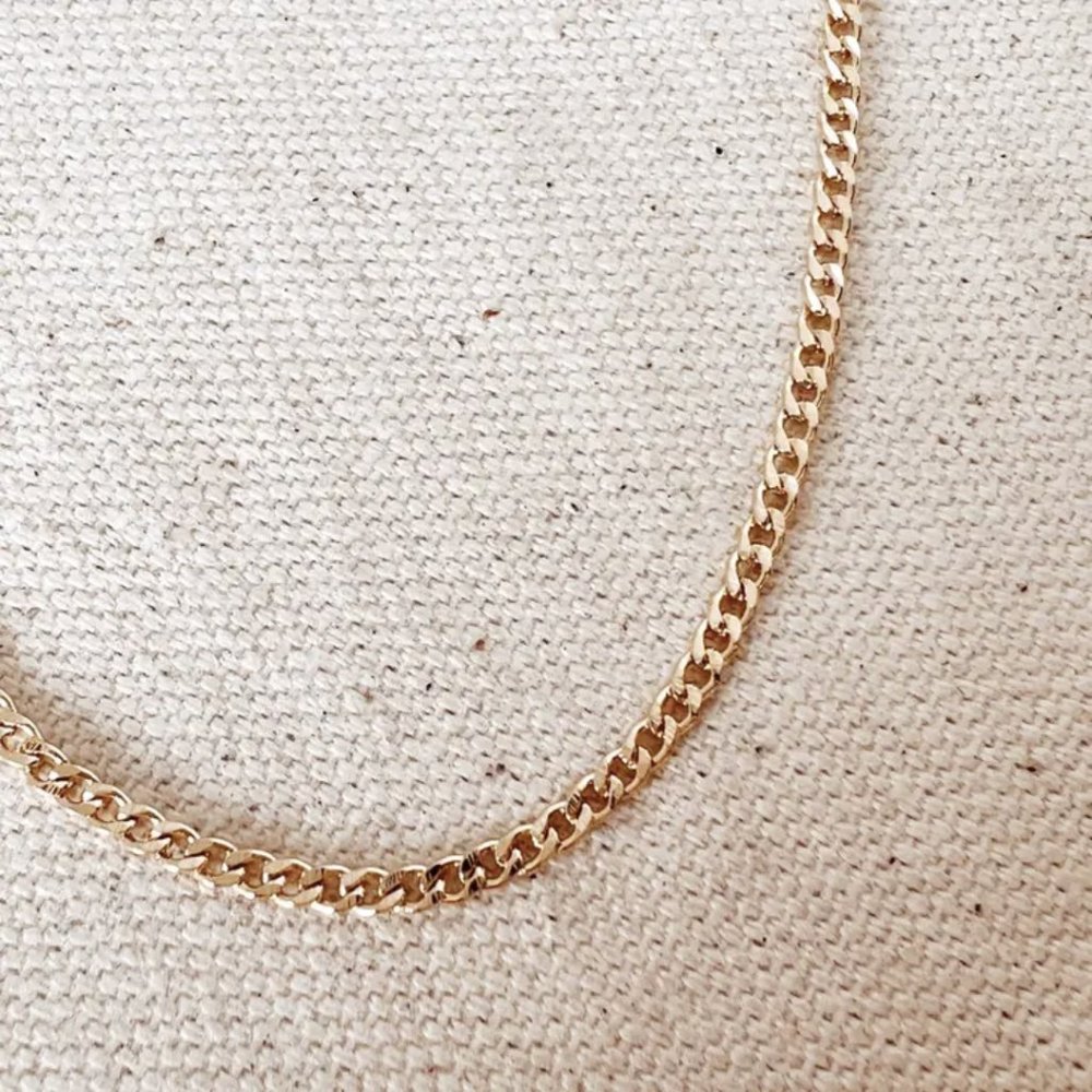Big Linx🔗 - 18k Gold Filled 18 inch 2.0mm Thickness Cuban Chain
